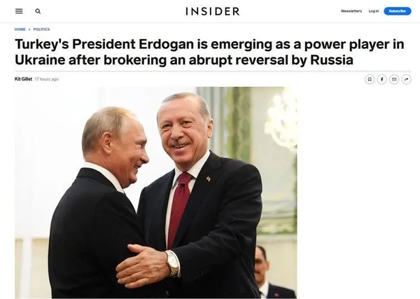 1667545212299.jpeg ABD'li Insider dergisinden dikkat çeken Türkiye ve Başkan Erdoğan analizi: Rolü ve etkisi artıyor! Erdoğan'ın sırrı...-8