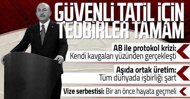 SON DAKİKA! Dışişleri Bakanı Çavuşoğlu'ndan Almanya'da önemli açıklamalar