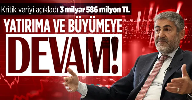 Hazine ve Maliye Bakanı Nureddin Nebati duyurdu: Merkezi Yönetim Bütçesi 3 milyar 586 milyon lira fazla verdi