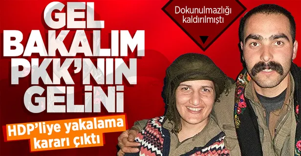 Son dakika: PKK'nın gelini HDP Diyarbakır Milletvekili Semra Güzel hakkında yakalama kararı