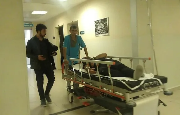 Bursa'nın İnegöl ilçesinde meyve soyduğu bıçağın üzerine düşen şahıs ağır yaralandı-1