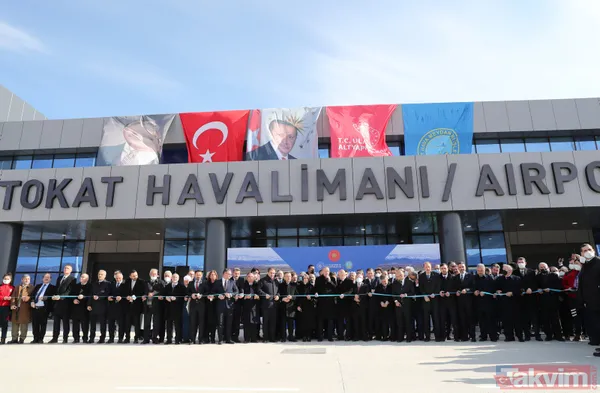 İhracatı ve ekonomik verimliliği artıracak! Tokat Yeni Havalimanı dualarla hizmete açıldı - 5