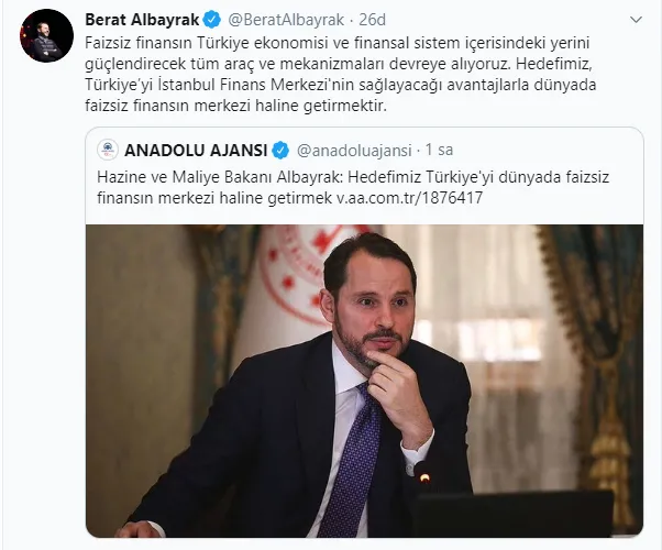 Hazine ve Maliye Bakanı Berat Albayrak'tan İslam Ekonomisi ve Finansı Konferansında önemli açıklamalar-1