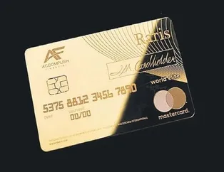 Altından banka kartı
