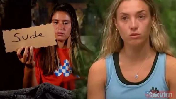 Survivor Ayşe Sude'den intikamını aldı dekolte meselesinde kan çıktı 'göz zevkimi bozuyor' Mert Öcal devreye girdi - 1