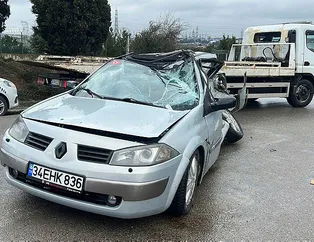 Kontrolden çıktı kamyona çarptı! Tuzla’da korkunç kaza