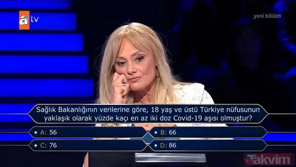 Kenan İmirzalıoğlu'nun sunduğu Kim Milyoner Olmak İster'de geceye damga vuran yarışmacı! Son kararım demedi yarışmaya veda etti - 24