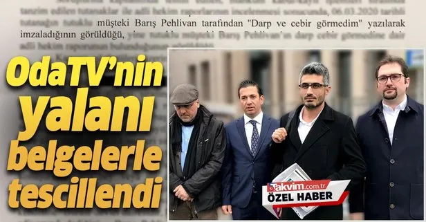 OdaTV'nin yalanı tescillendi!