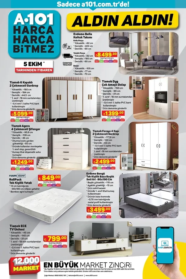 1696505632148.jpg 500 TL'den az fiyata düştü! A101 çıldırdı! Hafta sonu geldi: İPad tablet, Apple cep telefonu, kulaklık, akıllı saat indirime girdi-4