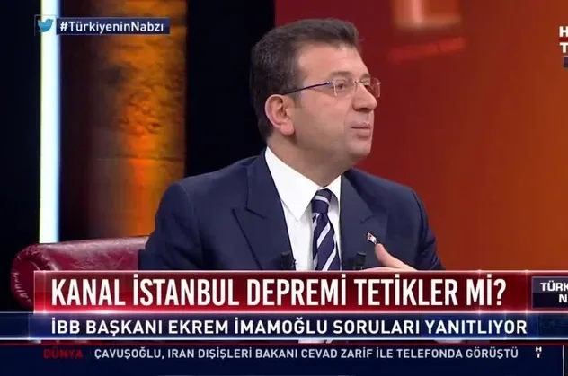CHP'li Ekrem İmamoğlu Kanal İstanbul konusunda kendisi gibi düşünmeyen bilim insanlarını yok saydı