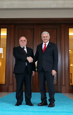 Başbakan Yıldırım, İbadi ile görüştü