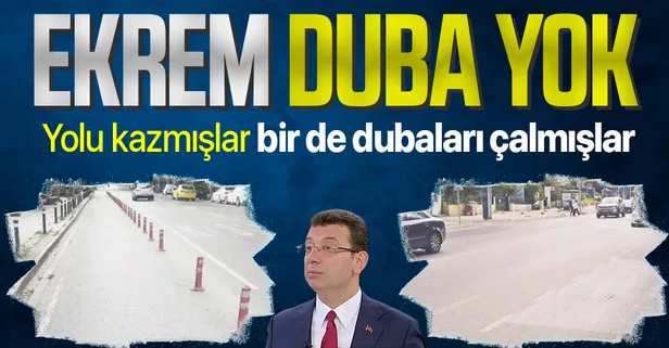 Bağdat Caddesi'nde kaos! Bisiklet yolu için koyulan dubalar kaldırıldı İBB suçu İSKİ'ye attı