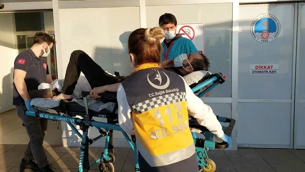 Samsun'da silahlı saldırıda yaralanan adamı çöp konteyneri kurtardı!-3