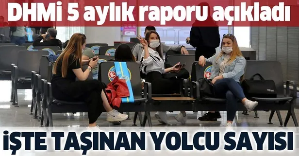 Son dakika: Türkiye'de hava yoluyla 5 ayda yaklaşık 33,7 milyon yolcu taşındı-1