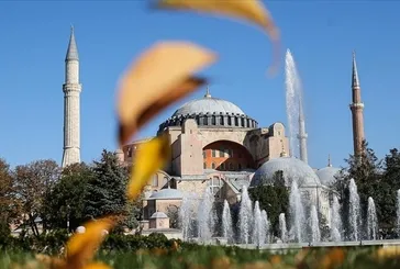 Tarihi minare aslına uygun ihya edildi: Ayasofya’da II. etap çalışmaları sürüyor