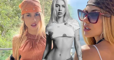 Nihal Candan çırılçıplak küvet pozuyla benzer işler dedi Aleyna Tilkiyi hedef aldı! Ardından poposunu açan Nihal...