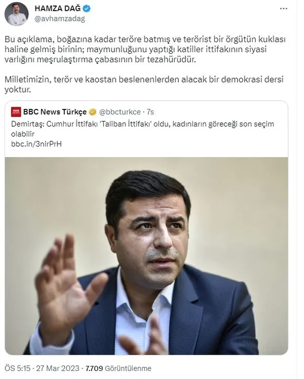 Terörden tutuklu HDP'li Selahattin Demirtaş'tan HÜDAPAR'lı demokrasi dersi! AK Parti'den sert tepki-3