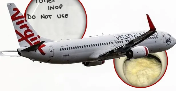 6 saatlik uçuşta tuvalet skandalı! Klozetler taştı yolcular altına yaptı: Havayolundan şişe önerisi