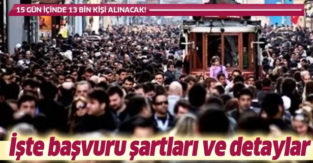 İŞKUR en az ilkokul mezunu 13 bin işçi alımı yapacak!