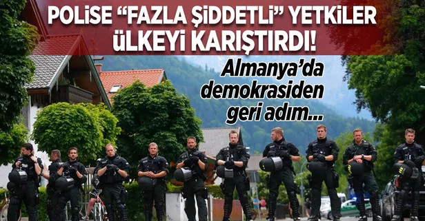 Almanya’da demokrasiden geri adım