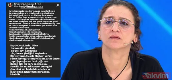 Duygu Nebioğlu ve Metin Akpınar'ın tazminat davasında yeni gelişme! Seren Serengil de olayın içinde - 8