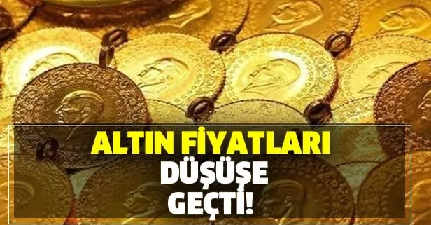Altın fiyatları rekorun ardından düşüşe geçti!