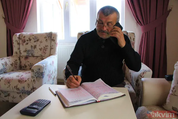 Amasya'da yaşayan 59 yaşındaki Hüseyin Tırpan 12 yıldır gün gün ölen köylülerinin isimlerini yazıyor - 6