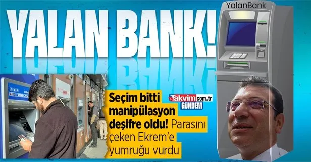 Ekrem İmamoğlu’nun ’bankalar para vermeyecek’ yalanı da patladı: Çaresizlik söylemleri