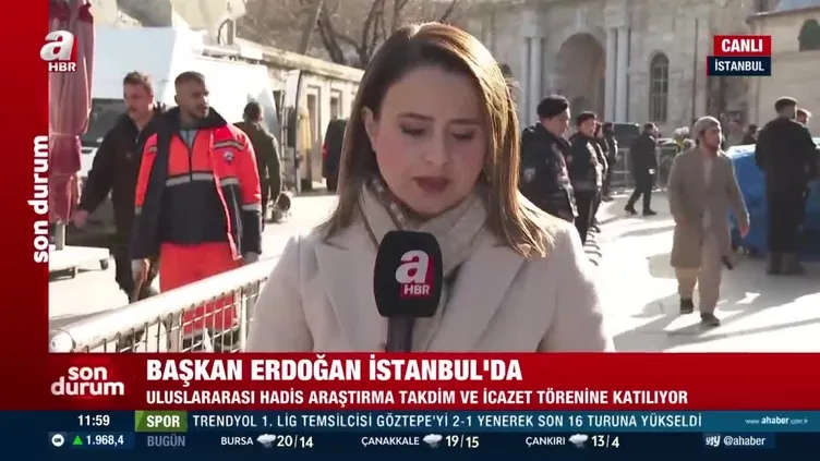 Başkan Erdoğan Süleymaniye’de!