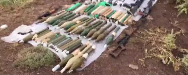 Kıran operasyonunda terör örgütüne ait silah ve lojistik malzemelerinin depolandığı sığınak bulundu