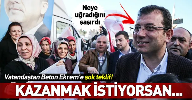 AK Partili vatandaştan CHP'nin adayı Ekrem İmamoğlu’na şaşırtan teklif: AK Parti'ye gelin