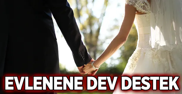 Evlenene 12 bin 548 lira