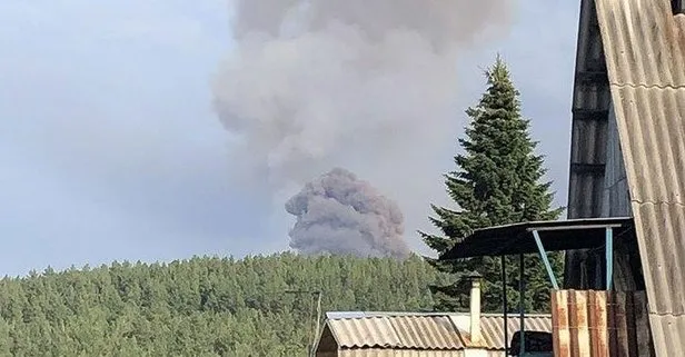 Son dakika: Rusya'da askeri birlikte patlama
