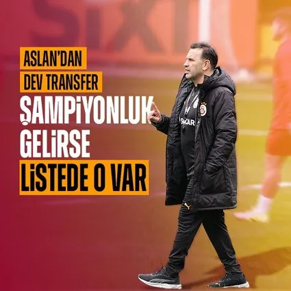 Galatasaray’dan Şampiyonlar Ligi transferi!