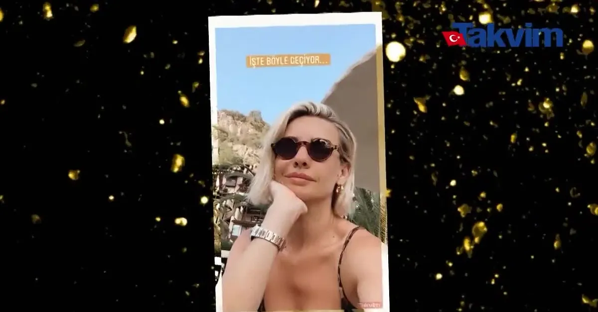 Sunucu Esra Erol’dan tatil pozları