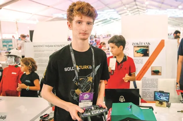 TEKNOFEST'e damga vuran genç mühendisler!