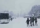 Uludağ’da kar yağışı şiddetini arttırdı