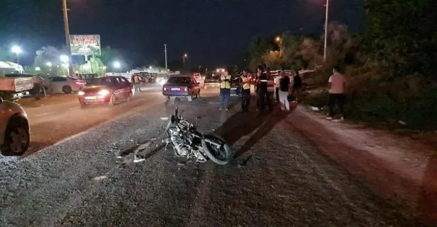 İzmir'de gece yarısı korkunç kaza! Otomobil motosiklete çarptı: 1 ölü