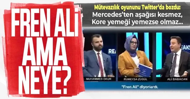 Bakan Varank DEVA Partisi Genel Başkanı Ali Babacan’ın mütevazılık oyununu bozdu: Fren Ali ama neye?