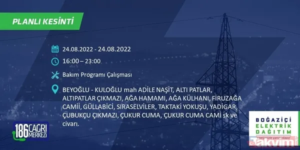 1.5 - 8 saat sürebilir! İstanbul'u etkileyecek elektrik kesintisi: Bağcılar, Eyüpsultan, Fatih... Mahalle mahalle sokak sokak tüm detaylar - 14