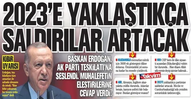 Başkan Erdoğan, AK Parti Teşkilatı’na seslendi! Muhalefetin eleştirilerine cevap verdi