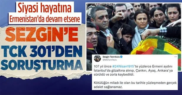 Son dakika: CHP’li Sezgin Tanrıkulu’na sözde Ermeni soykırımıyla ilgili paylaşımları nedeniyle soruşturma