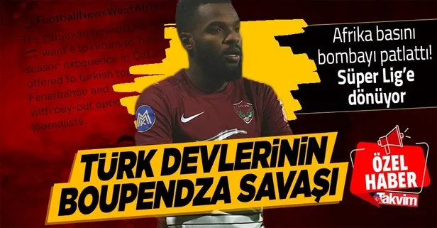 Galatasaray ve Fenerbahçe’nin Boupendza savaşı: Türk devleri final turunda!