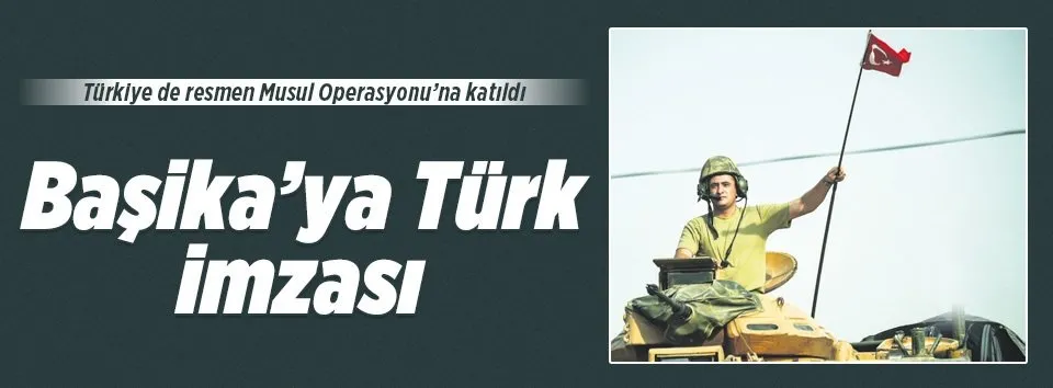 Başika’ya Türk imzası
