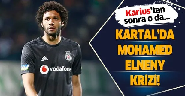Beşiktaş’ta Mohamed Elneny krizi! Erken veda edebilir...