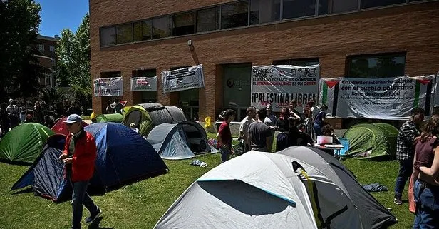 ABD’deki üniversitelerde başlayan Gazze’ye destek protestoları Avrupa’yı sardı!