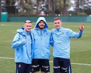 Ukraynalılar’dan idman pozu