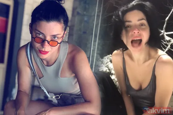 Merve Boluğur'un dört duvar yazılı bikinili pozuna Murat Dalkılıç yorumları yağdı: "Murat ağlıyor şu an..." - 5