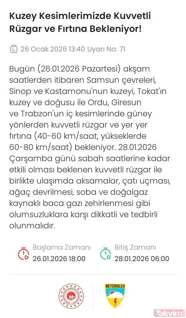 Fırtına 90 km hıza çıkacak: Kuvvetli sağanak için 9 ile sarı kod verildi! İzmir, Aydın, Balıkesir - 4