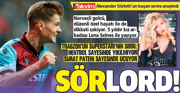 Trabzonspor’un yıldızı Alexander Sörloth’un sırrı: Hentbol sayesinde yıkılmıyor, sürat pateni sayesinde uçuyor